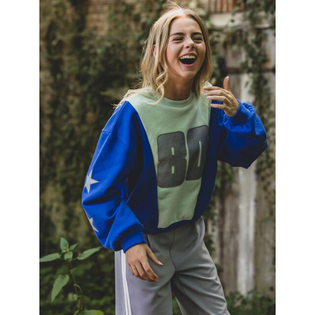 Looxs Revolution Sweater colorblock 80 voor meisjes in de kleur 2601-5380-140 large