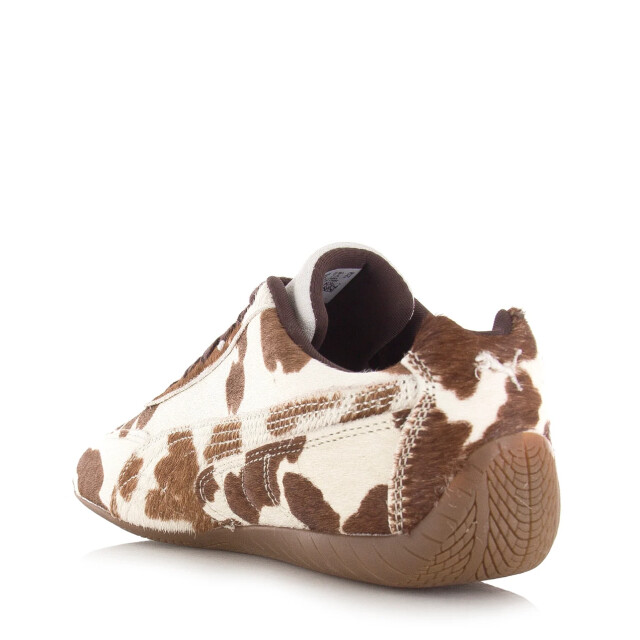 Puma Speedcat cow chocolate brown-gum lage sneakers dames 406141 01 large