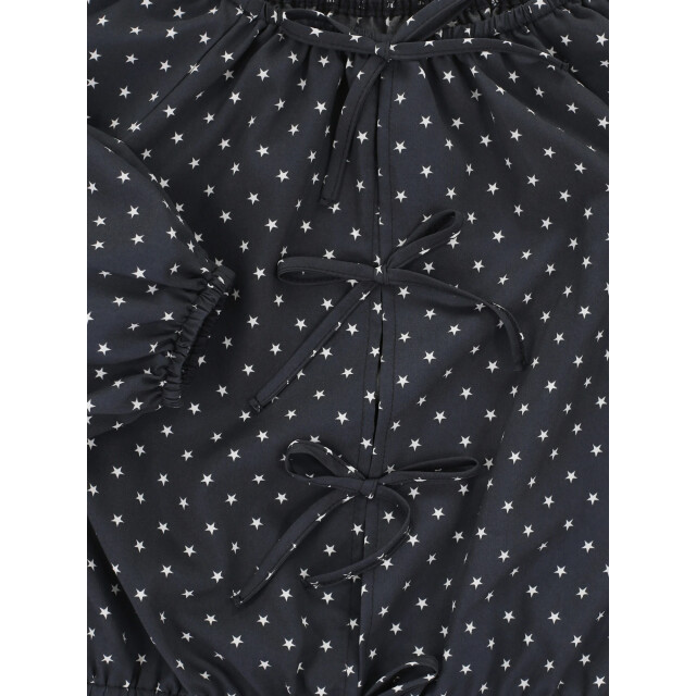 Looxs Revolution Blouse strikjes midnight stars voor meisjes in de kleur 2601-5115-608 large