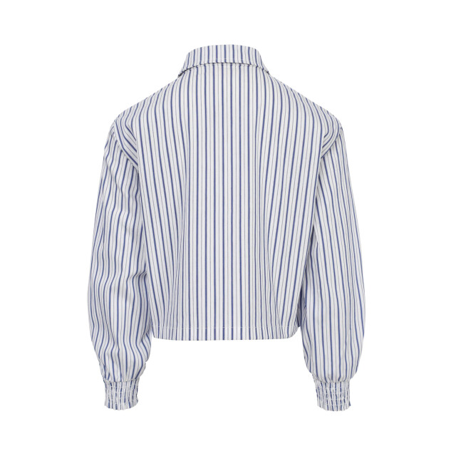 Looxs Revolution Blouse gestreept kobalt voor meisjes in de kleur 2601-5105-850 large