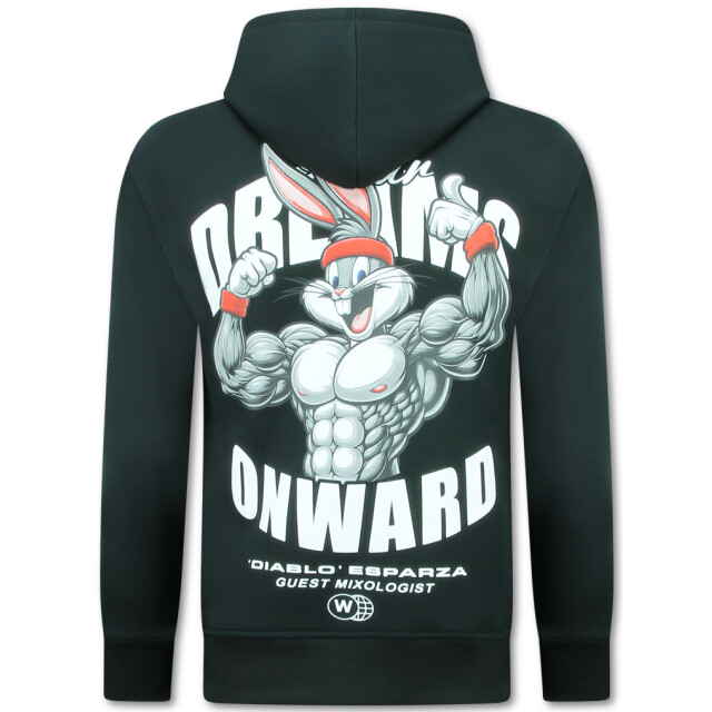 True Rise Oversized hoodie met capuchon onwards dreams FF-5972 large