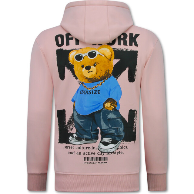 True Rise Oversized hoodie met capuchon off work FF-5989 large