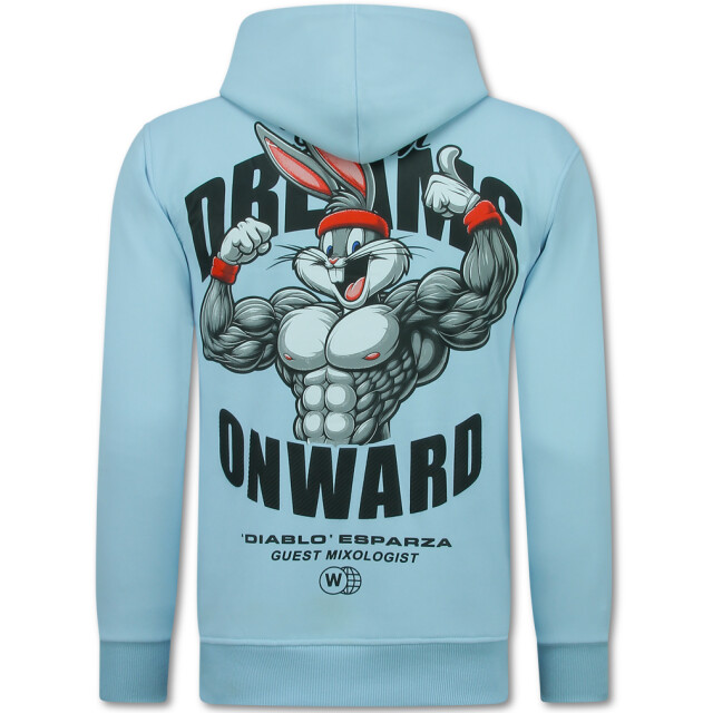 True Rise Oversized hoodie met capuchon onwards dreams FF-5972 large