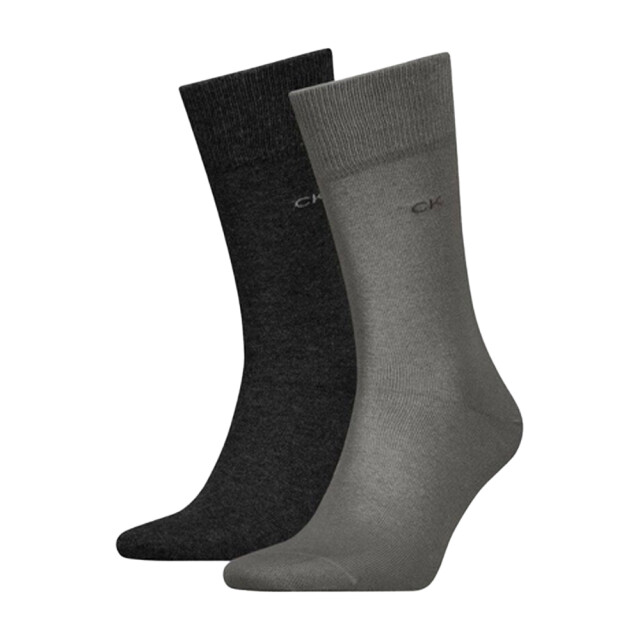 Calvin Klein Sokken met geborduurd logo voor heren UTNA689_greytaupe large