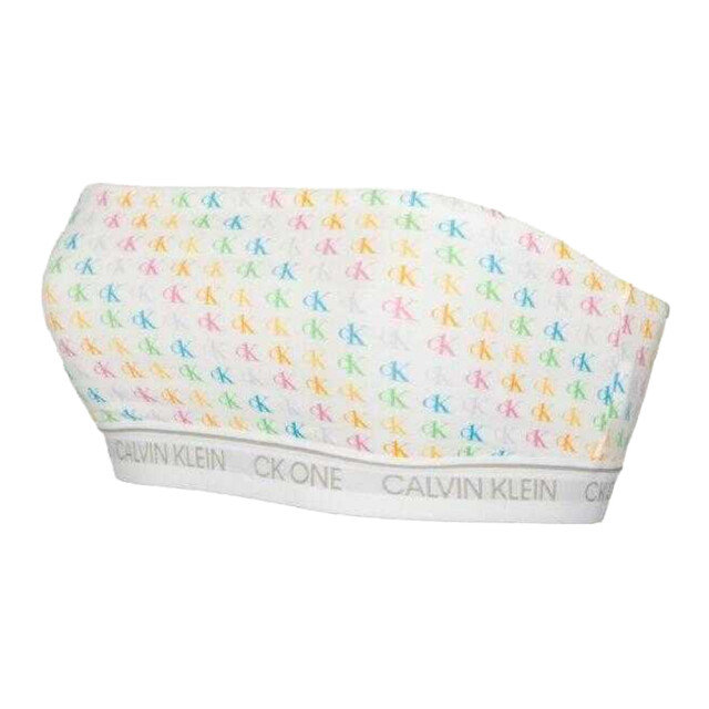 Calvin Klein Dames repeat logo tube top UTNA1149_white large