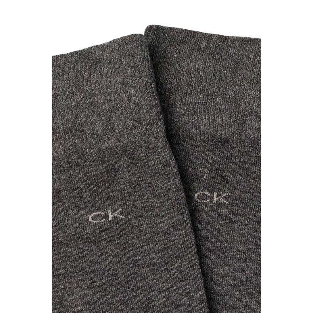 Calvin Klein Sokken met geborduurd logo voor heren UTNA689_grey large