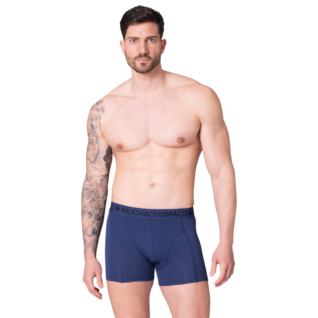 Muchachomalo Heren 12-pack boxershorts effen U-SOLID1010-958 large