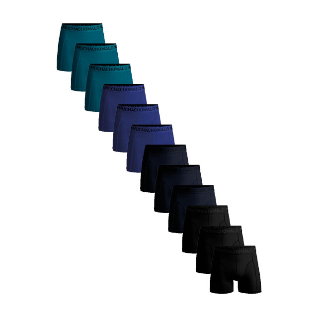 Muchachomalo Heren 12-pack boxershorts effen U-SOLID1010-958 large