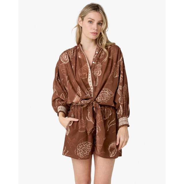 Ibana Blouse lange mouw 302620156 tinca shel Ibana Blouse lange mouw 302620156 Tinca Shel large