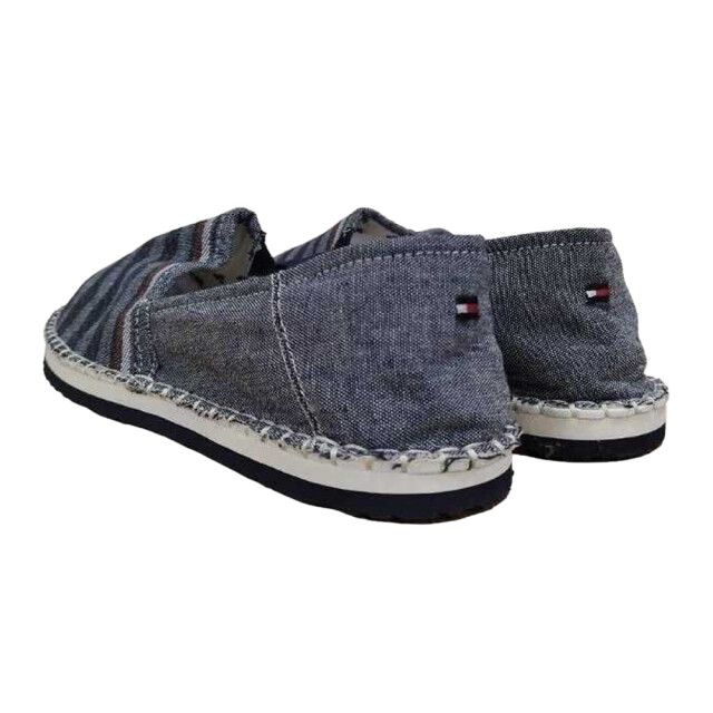 Tommy Hilfiger Heren gestreepte espadrilles UTNA1087_navygrey large