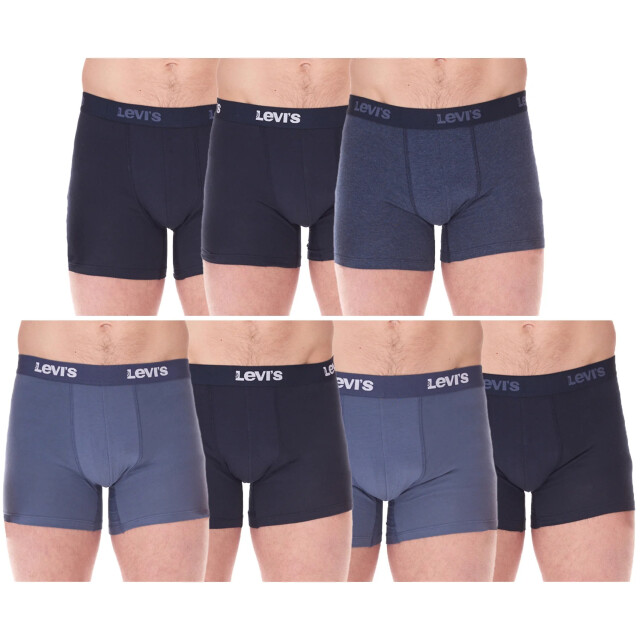 Levi's heren boxershort giftpack 7-pack - maat m 37149-0932 large