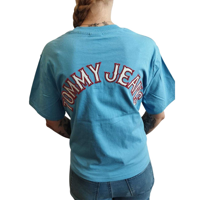 Tommy Hilfiger Dames skysail t-shirt UTNA320_blue large