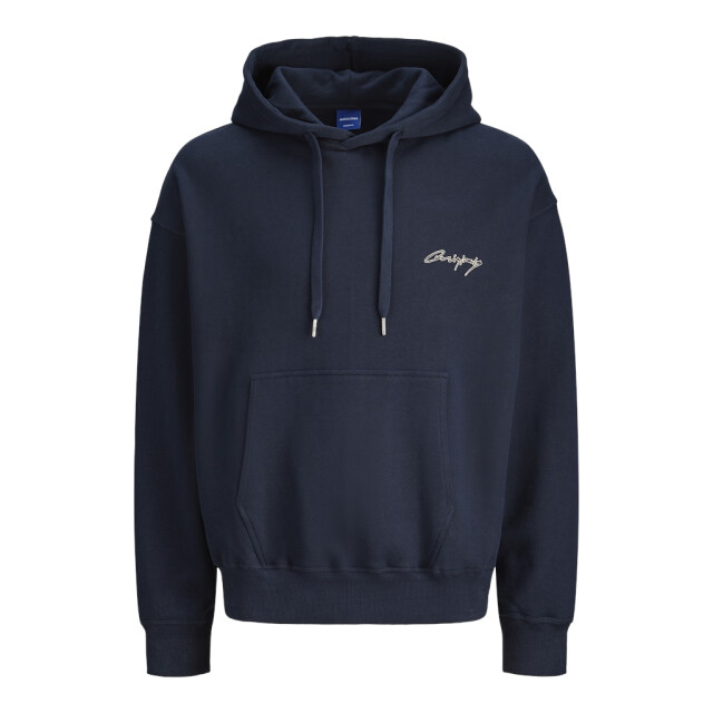 Jack & Jones Jornostalgia typo sweat hood navy 5209.31.0019 large