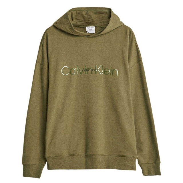 Calvin Klein Heren logo oversized hoodie UTNA606_green large