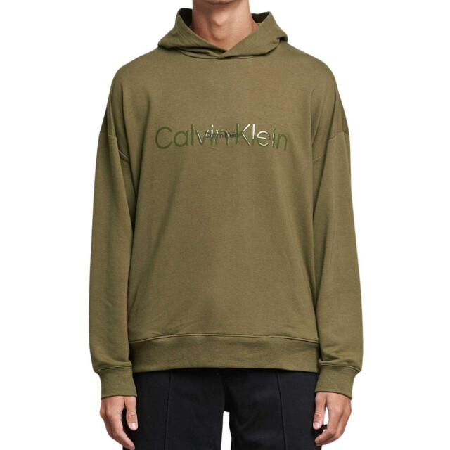 Calvin Klein Heren logo oversized hoodie UTNA606_green large
