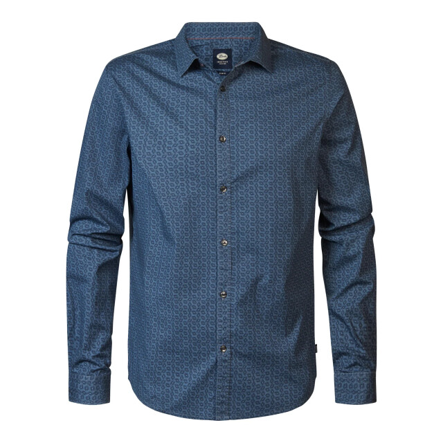 Petrol Industries All-over print overhemd M-3040-SIL410 large