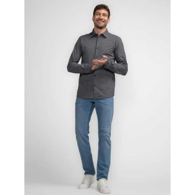 Petrol Industries All-over print overhemd M-3040-SIL426 large