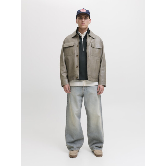 Jack & Jones 12282899jornorrebro sweat quarter zip hn n - 5209.20.0024 large