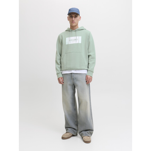 Jack & Jones jjhayato sweat hood bts ln 12278614 iceberg green 05734.369.0047 large