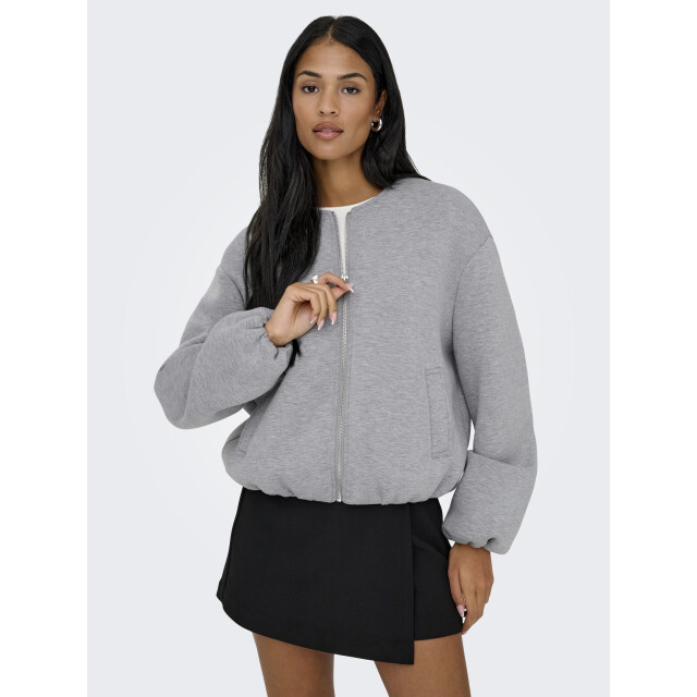 Only onlellie scuba jacket 15344567 medium grey melange 06111.941.0013 large