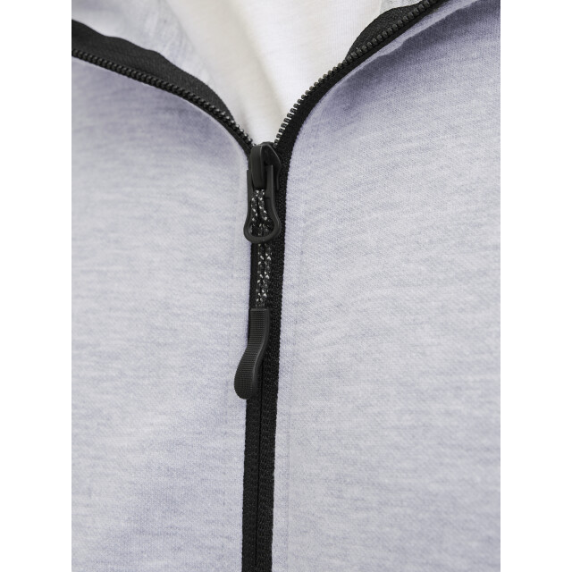 Jack & Jones jcofusion sweat zip hood noos 12260150 light grey melange 05791.910.0011 large