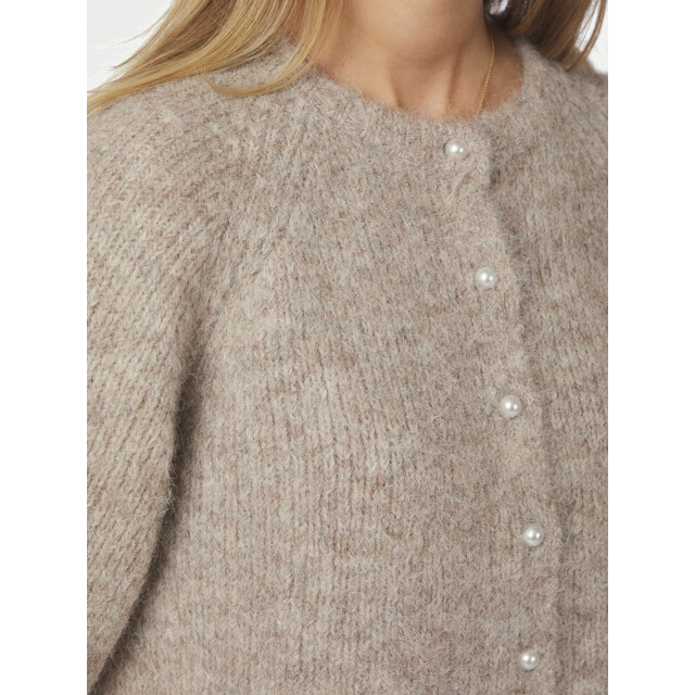 Neo Noir amaya fluffy knit cardigan 167529 976 melange 06741.829.0042 large