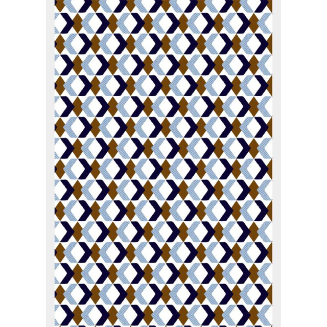 Bos Bright Blue R.b. boston casual hemd lange mouw regular fit cotton 427670/819 203477 large