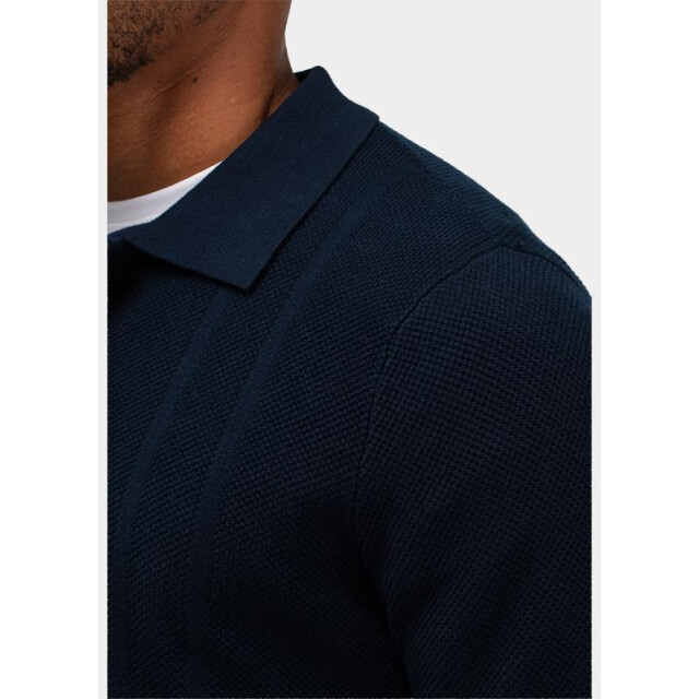 Butcher of Blue Polo lange mouw ripley m2616002/890 204276 large