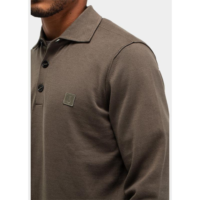 Butcher of Blue Polo lange mouw clifden co m2616021/708 204278 large