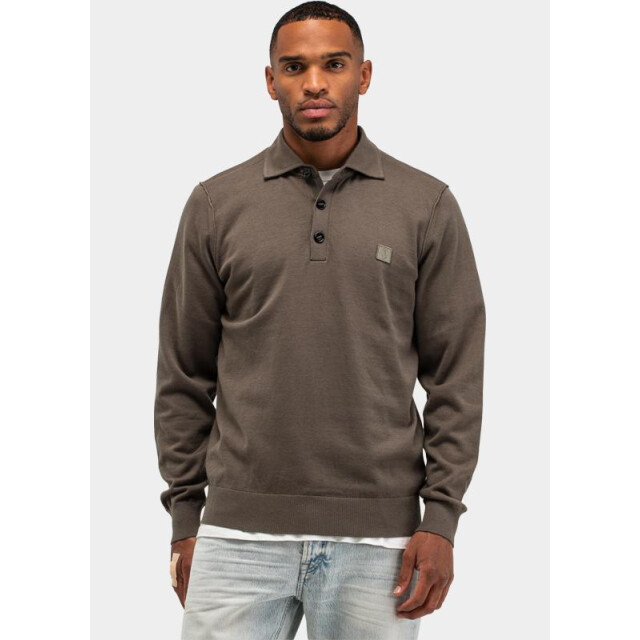 Butcher of Blue Polo lange mouw clifden co m2616021/708 204278 large