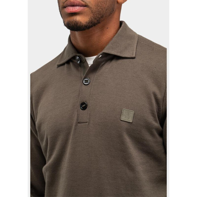 Butcher of Blue Polo lange mouw clifden co m2616021/708 204278 large