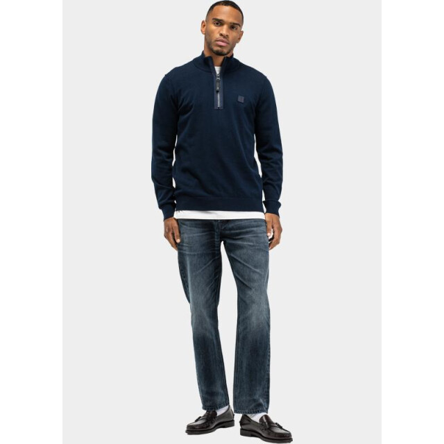 Butcher of Blue Half zip clifden co m2616013/890 204277 large