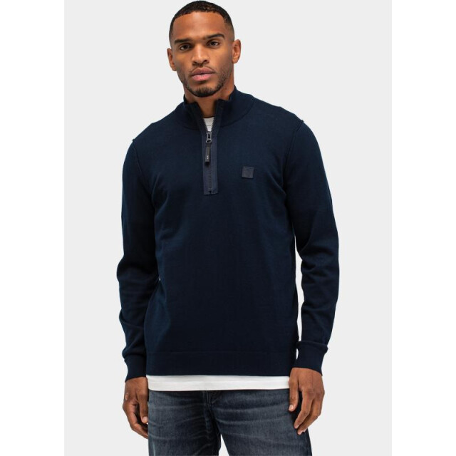 Butcher of Blue Half zip clifden co m2616013/890 204277 large