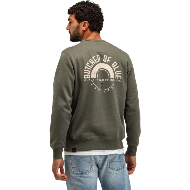 Butcher of Blue Army circle crew M2613054-708 large