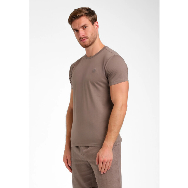 Gabbiano Heren shirt baze 152713 5997 desert taupe Gabbiano 152713 5997DessertTaupe large