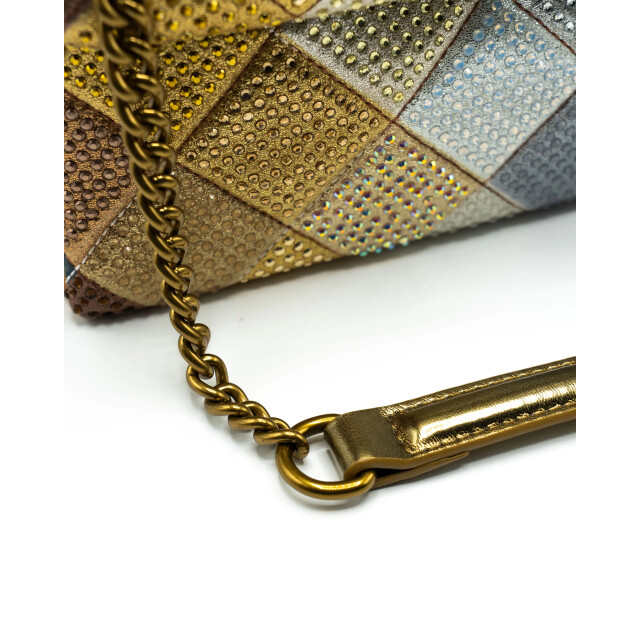 Kurt Geiger Medium kensington fabric metal schoudertas 66393 large
