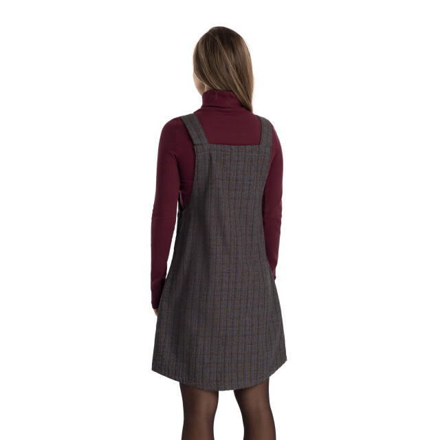 Trespass Vrouwen/dames twirl casual dress UTTP4943_darkgreycheck large