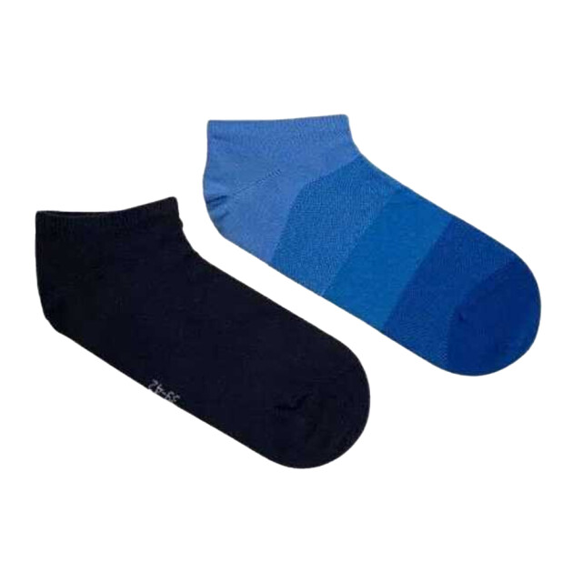 Tommy Hilfiger Enkelsokken met patroon voor heren (set van 2) UTNA1085_navyblueblue large