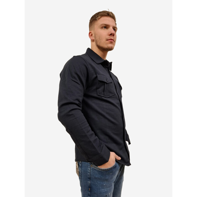 Indigo Denim Heren overhemd denim - ID-032 large