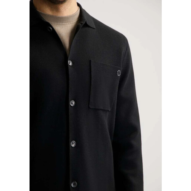 Dstrezzed Chev knitted shirt 405924-999 large