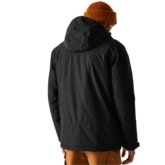 Regatta Heren thornridge geïsoleerde waterdichte jas UTRG12113_black large