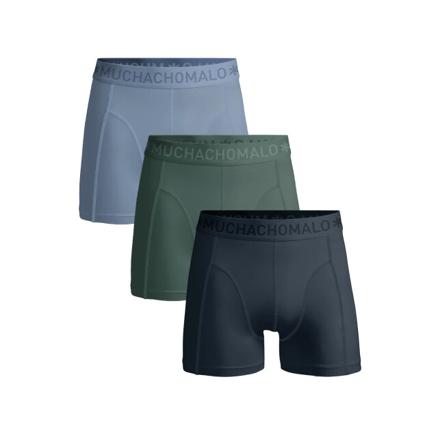 Muchachomalo Men 3-pack boxer shorts solid U-SOLID1010-1279 large