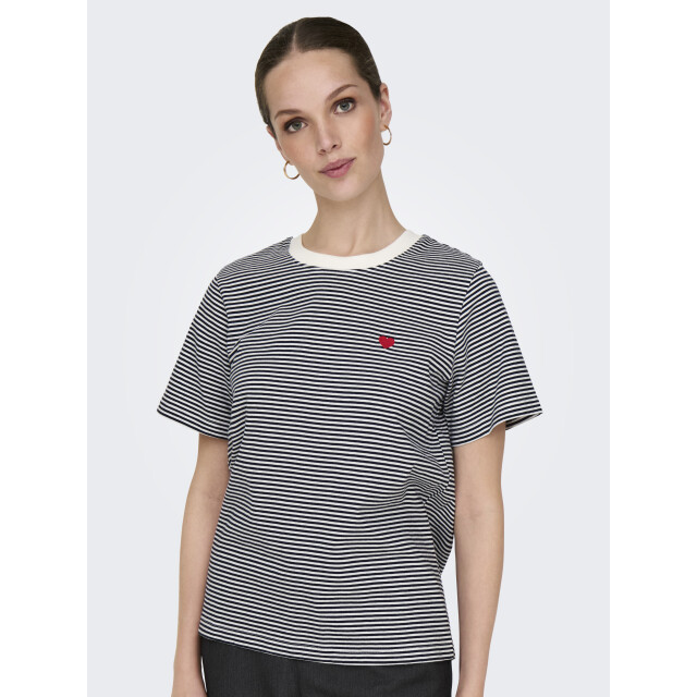 Jacqueline de Yong pisa s/s print top jrs noos 15298612 sky captain 06011.198.0183 large