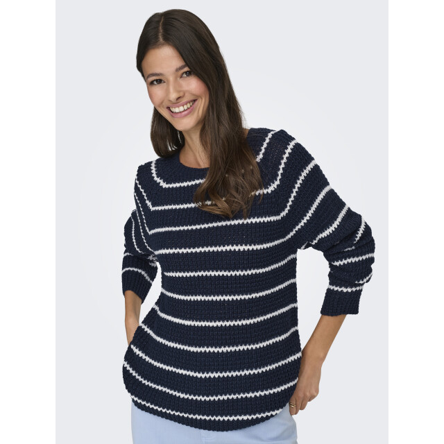 Jacqueline de Yong ellen l/s oneck raglan pullover 15312077 total eclipse 06712.261.0183 large