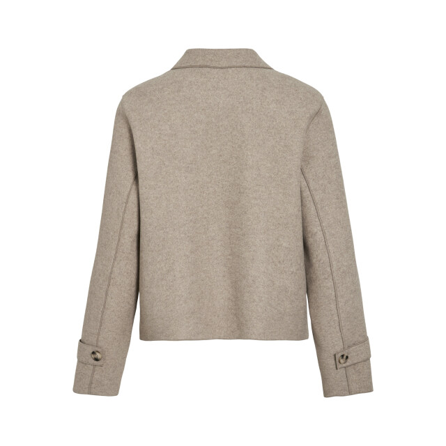 Vila vijuice l/s short jacket noos 14111939 natural melange 06111.172.0012 large