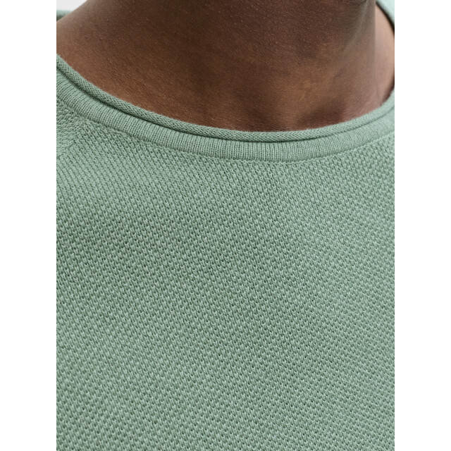 Jack & Jones jjehill knit crew neck noos 12157321 granite green 05711.369.0121 large