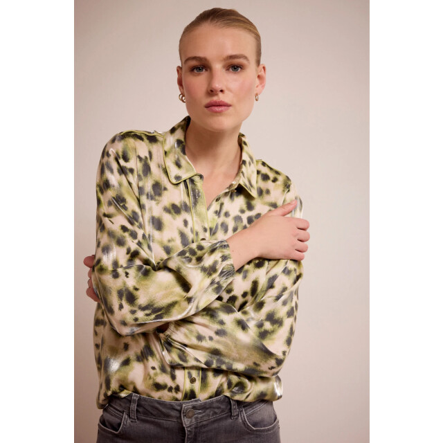 Tramontana Blouse print greens C05-17-301-009996 large