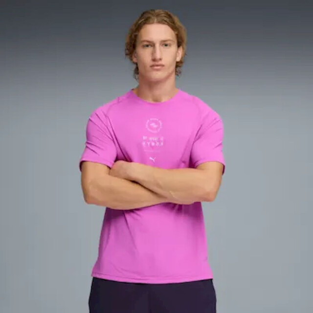 Puma m x hyrox dryelite training tee training t-shirt korte mouw heren - 072443_700-L large