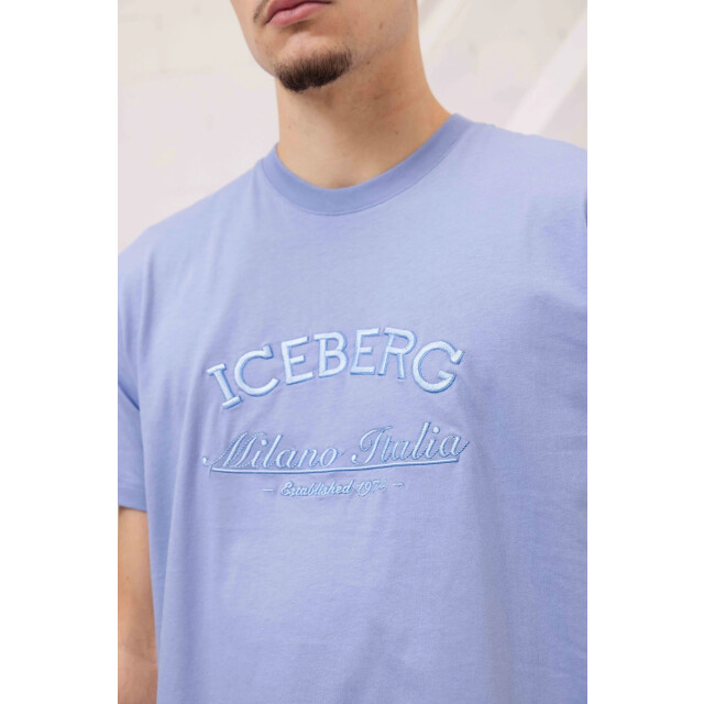 Iceberg Tee logo milano italia powder 161175369 large