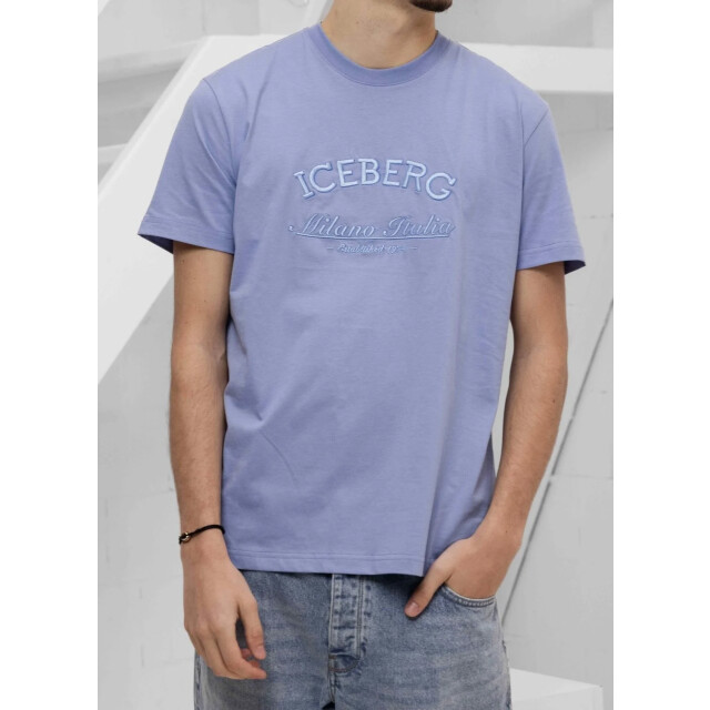 Iceberg Tee logo milano italia powder 161175369 large